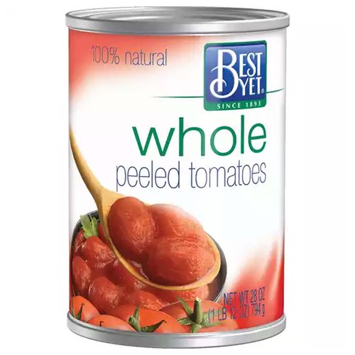 Best Yet Whole Peeled Tomatoes