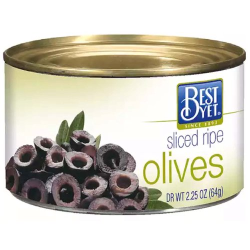 Best Yet Sliced Ripe Olives