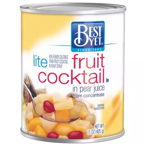 Best Yet Light Fruit Cocktail
