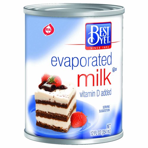 Best Yet Evaporated Milk