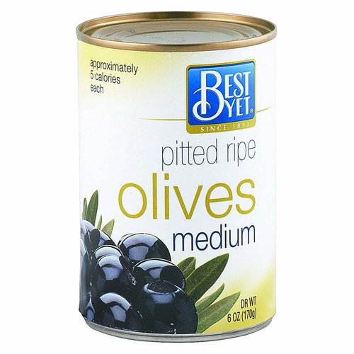 Best Yet Medium Pitted Olives 