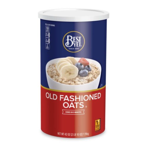 Oatmeal 42 Oz Each – Old Fashioned Quaker Oats