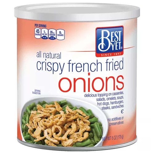 Best Yet Crispy French Fried Onions - 6oz