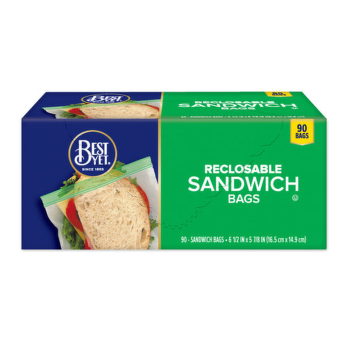 Reclosable Sandwich Bags