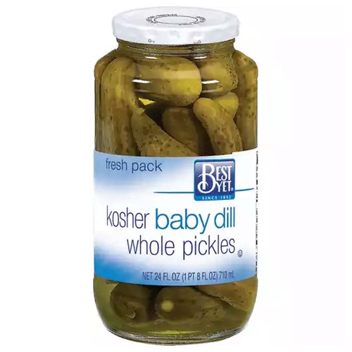 Best Yet Kosher Whole Baby Dill Pickles