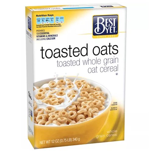 Best Yet Toasted Oats Cereal