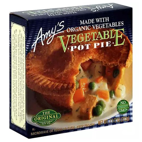 Amy's Organic Pot Pie, Vegetable