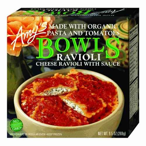 Amy's Organic Cheese Ravioli with Sauce