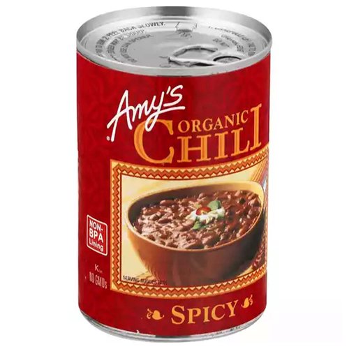 Amy's Organic Chili, Spicy