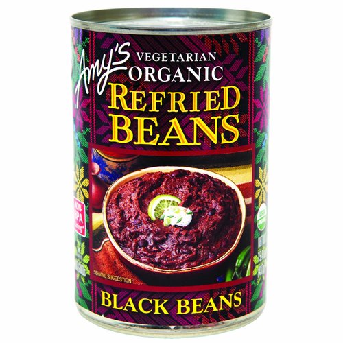 Amy's Organic Refried  Black Beans