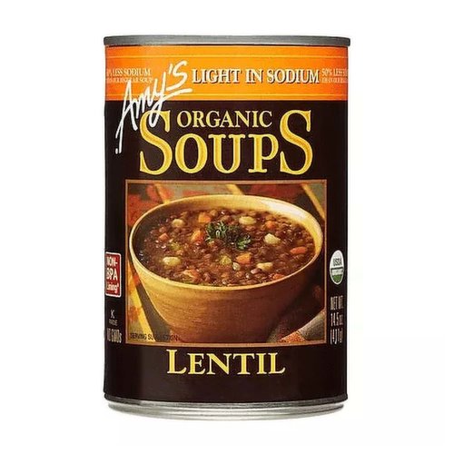 Amy's Light in Sodium Lentil Soup