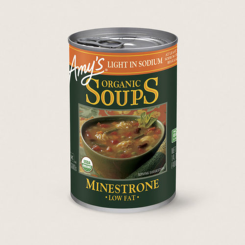 Amy's Low Sodium Minestrone Soup