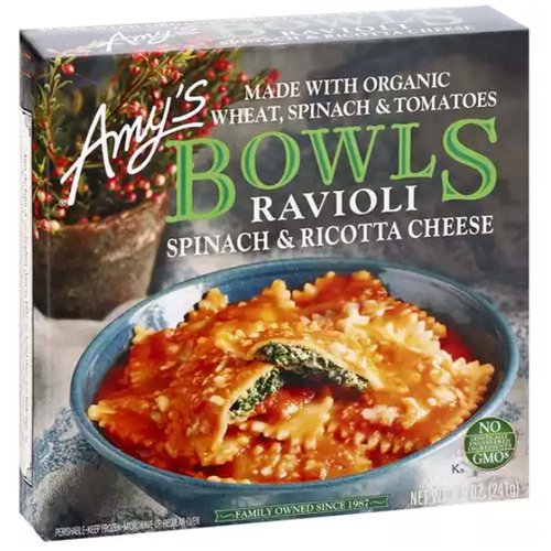 Amy's Spinach & Ricotta Cheese Ravioli