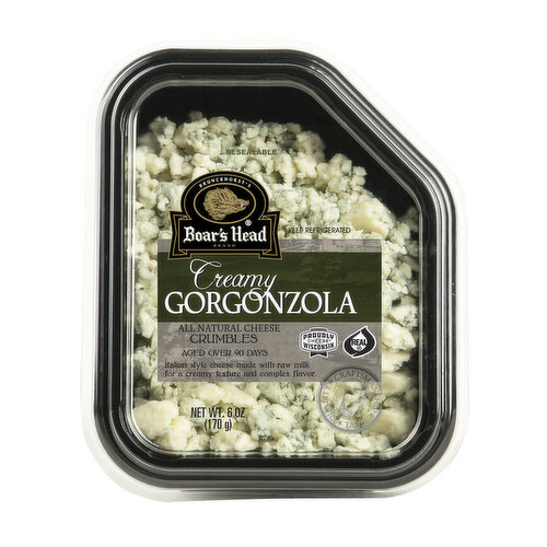 Boar's Head Creamy Gorgonzola Cheese Crumbles