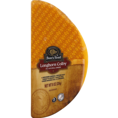 Boar's Head Longhorn Colby Cheese