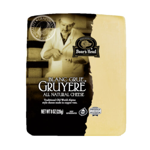 Boar's Head Blanc Grue Gruyere Cheese