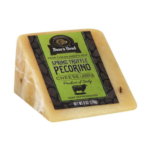 Boar's Head Truffle Pecorino, Pre-Cut