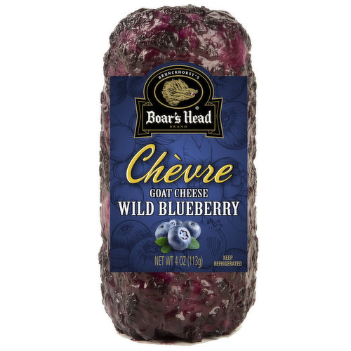Boar's Head Wild Blueberry Chevre Goat Cheese