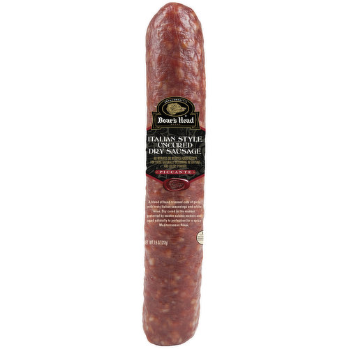 Boar's Head Italian Style Sausage, Dry Piccante