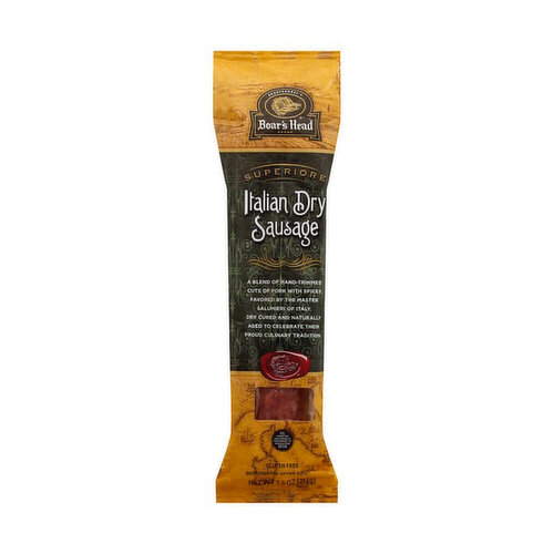 Boar's Head Superiore Italian Uncured Dry Sausage