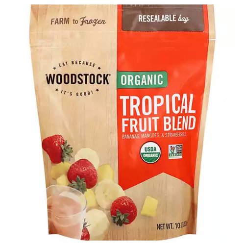 Woodstock Organic Tropical Fruit Blend
