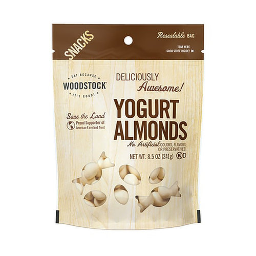 Woodstock All Natural Yogurt Almonds