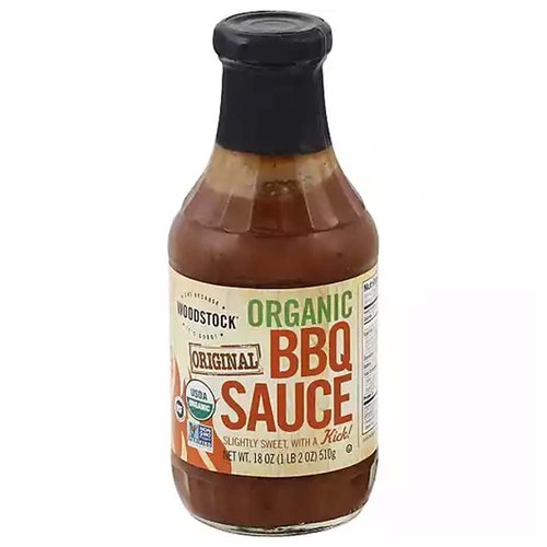 Woodstock Organic BBQ Sauce, Original