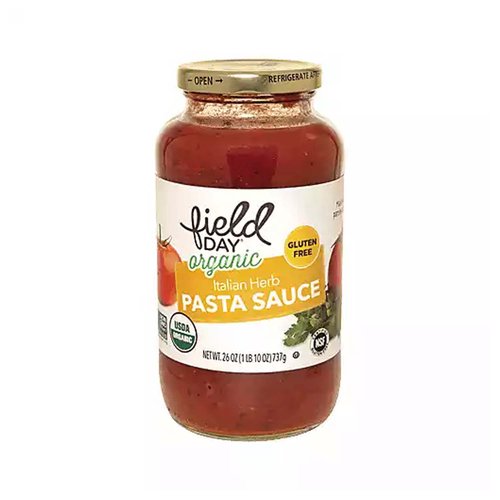 Field Day Organic Pasta Sauce, Italian Herb