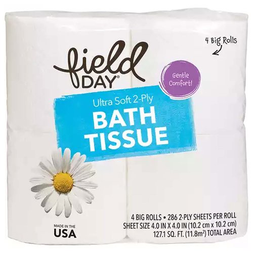 Field Day Ultra Bath Tissue, 2-Ply