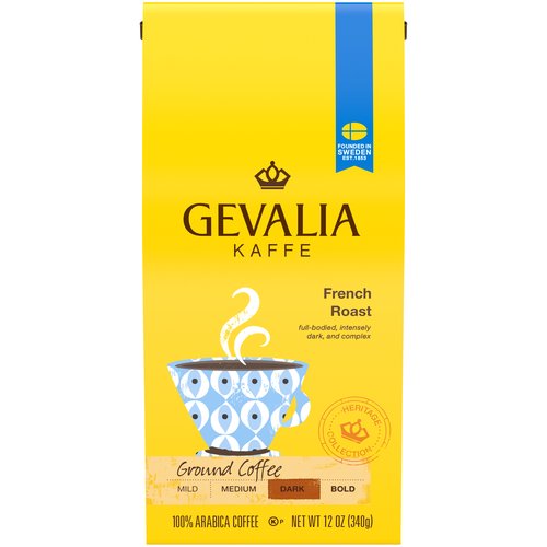 Gevalia Ground Coffee, French Roast 