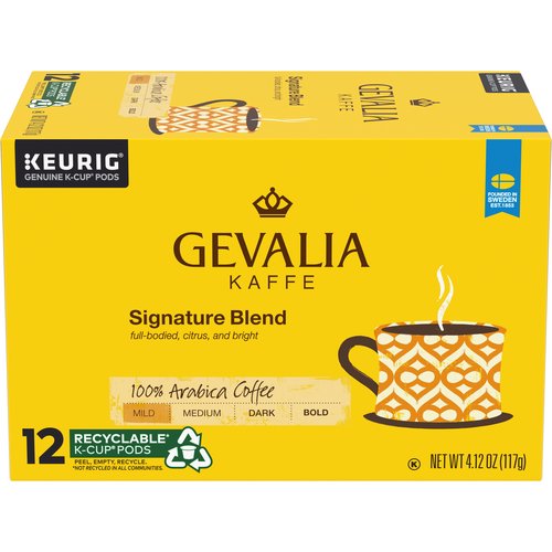Gevalia Signature Blend Coffee, K-Cup Pods