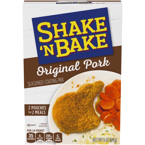 Shake 'N Bake Seasoned Coating Mix, Original Pork 