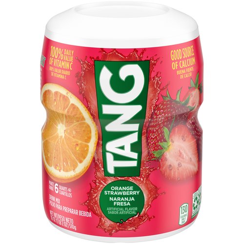 Tang Powdered Drink Mix, Orange Strawberry