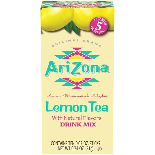 Arizona Iced Tea Powdered Drink Mix,  Lemon