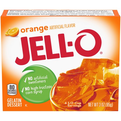 Jell-O Orange Instant Gelatin Mix