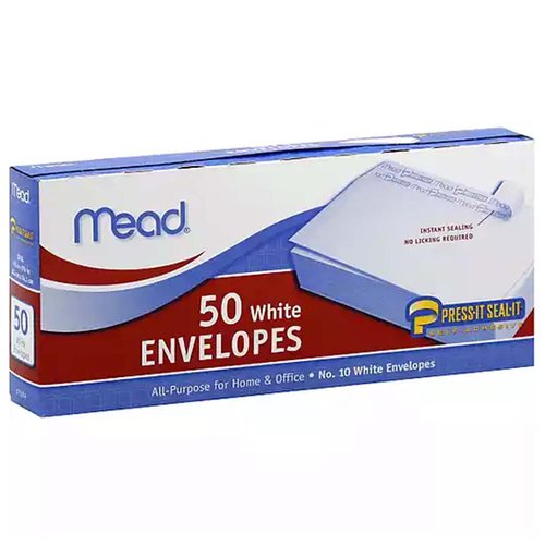 Mead No. 10 White Envelopes