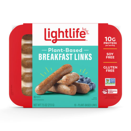 Lightlife Plant-Based Breakfast Sausage Link