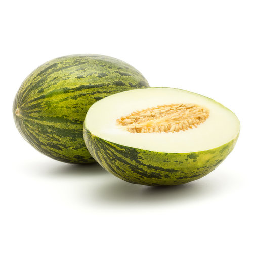 Santa Claus Melon, Sliced