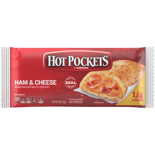 Hot Pockets Ham & Cheese Sandwich