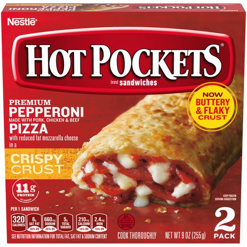 Hot Pockets Pepperoni Pizza