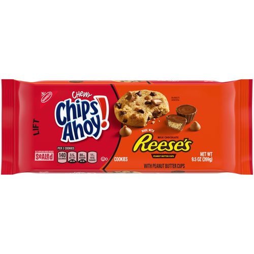 CHIPS AHOY! Chewy Chocolate Chip Cookies with Reese's Peanut Butter Cups