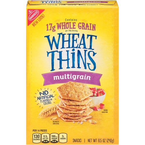 Wheat Thins Multigrain Crackers, 1 - 8.5oz box