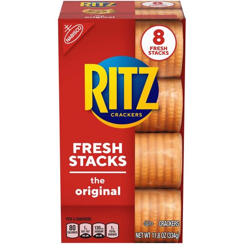 RITZ Fresh Stacks Original Crackers, 8 Count, 11.8 oz