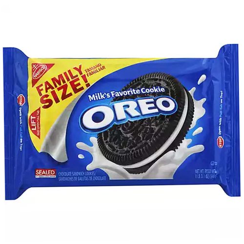 OREO Chocolate Sandwich Cookies, Family Size