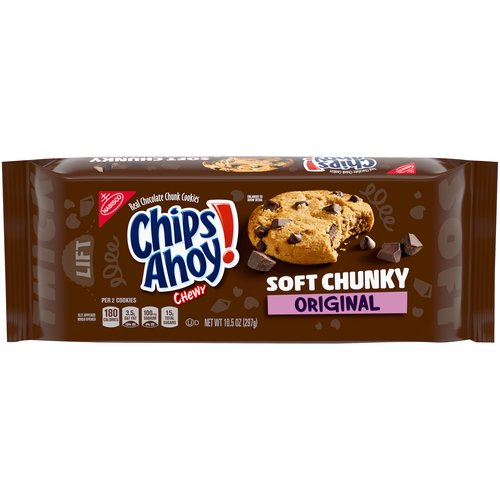 CHIPS AHOY! Original Chocolate Chip Cookies, 18 Snack Packs 2 cookies per  pack