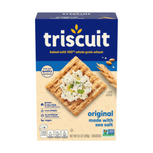 Triscuit Original Whole Grain Wheat Crackers