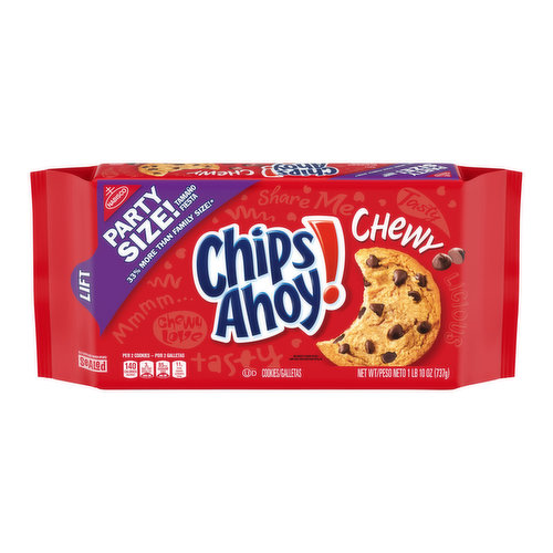 Chips Ahoy! Chewy Chocolate Chip Cookies, Party Size