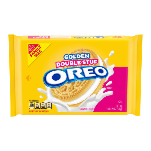 Oreo Golden Double Stuf Family Size