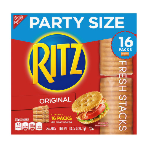 Ritz Fresh Stack Party Size