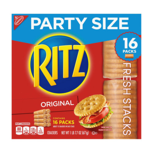 Ritz Fresh Stack Party Size 